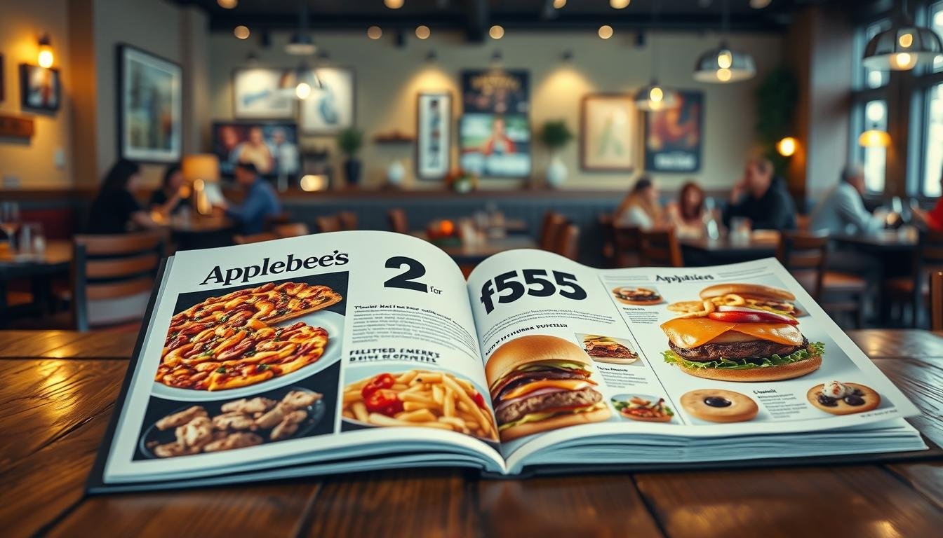 2 for $25 Applebee's menu with prices