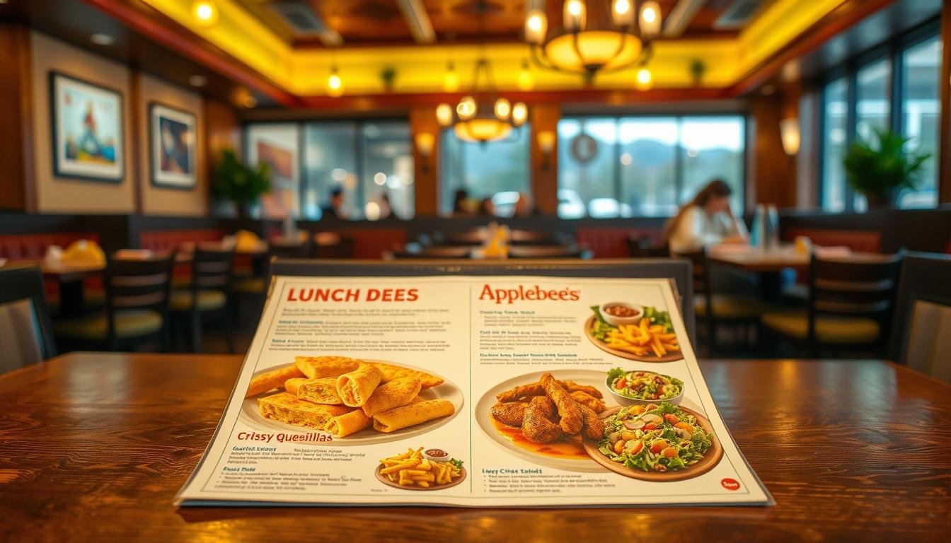 Applebee's lunch menu with prices