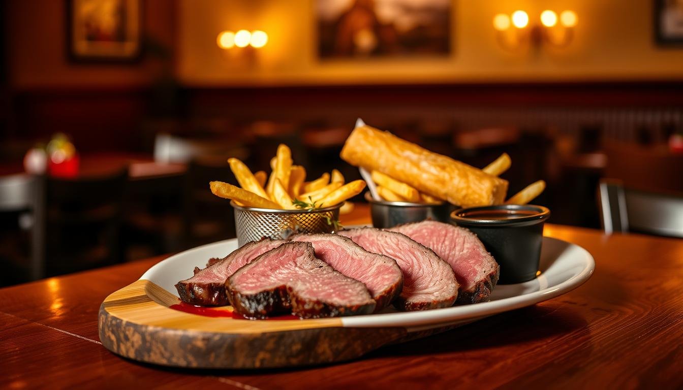 Applebee's prime rib dipper