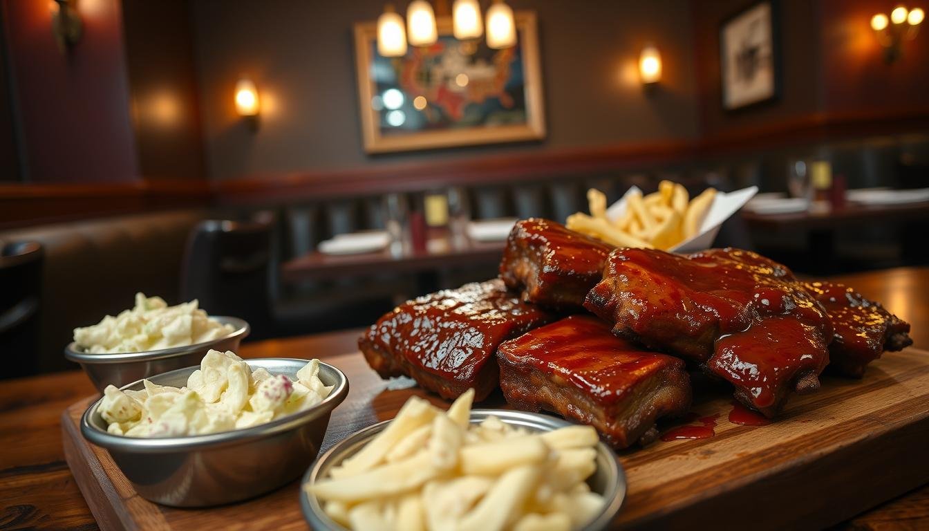 Applebee's riblets platter