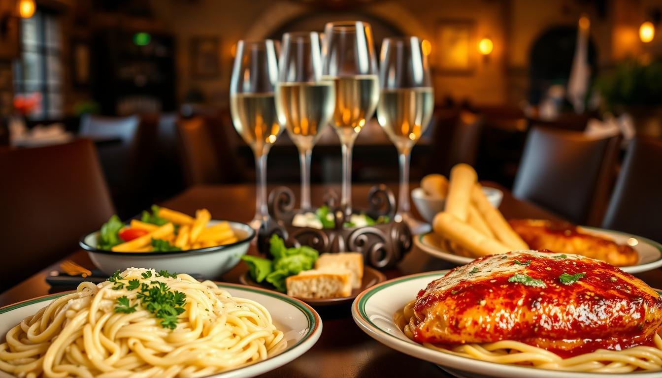 Olive Garden menu 2 for $25