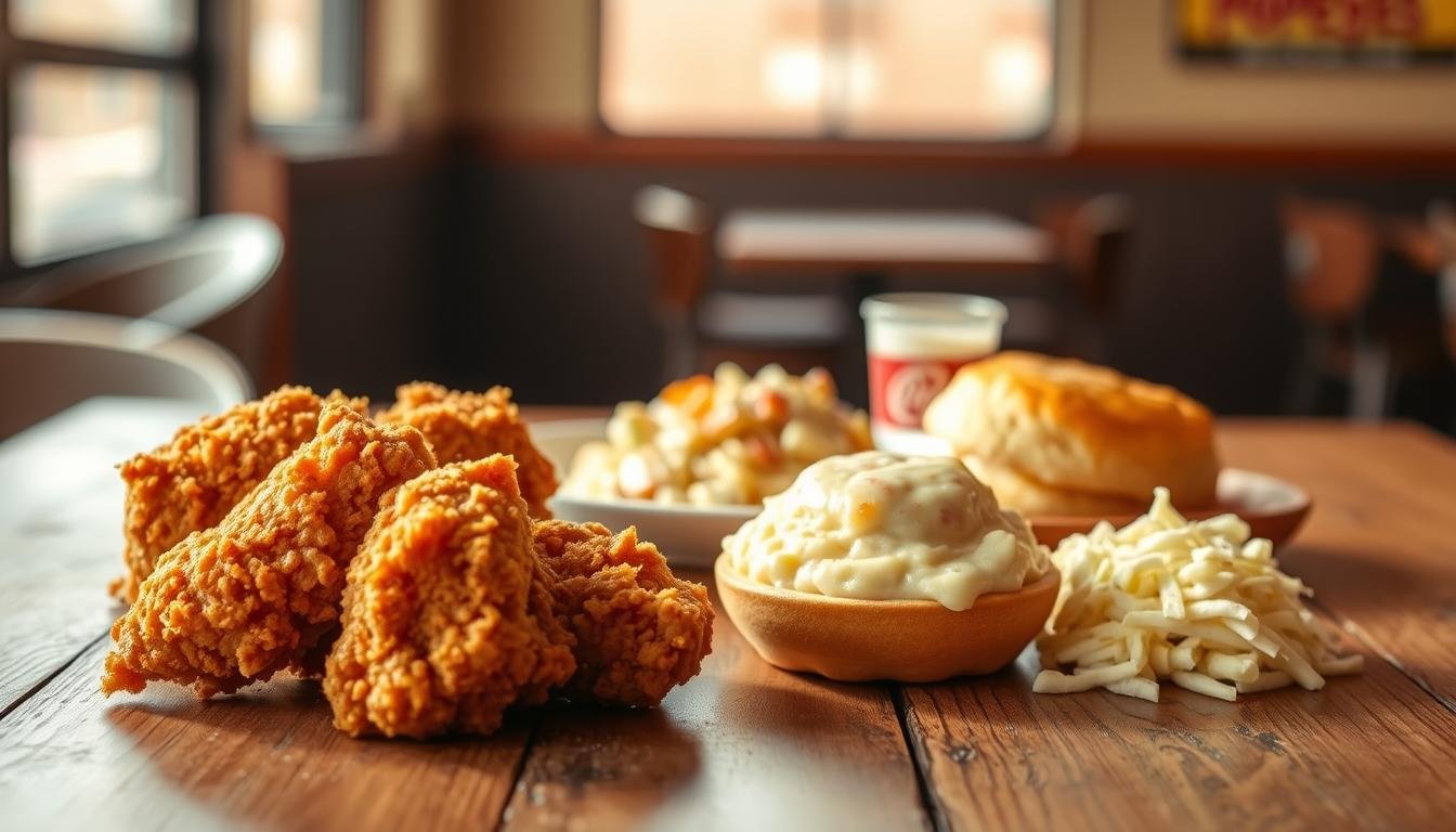 Popeyes 4-piece combo calories