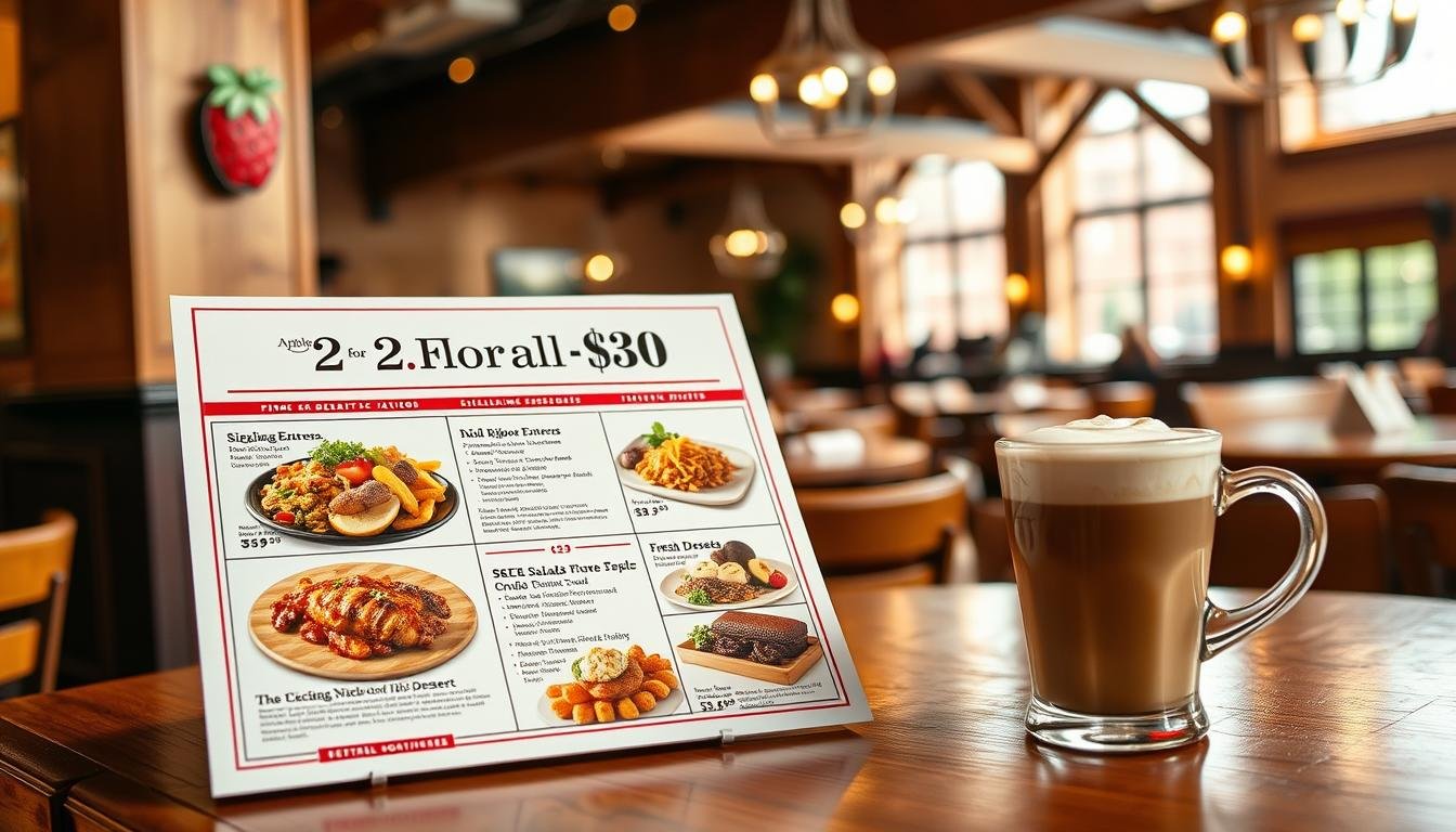 applebee's 2 for $30 menu with prices