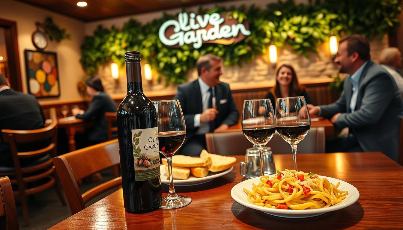 does olive garden serve alcohol