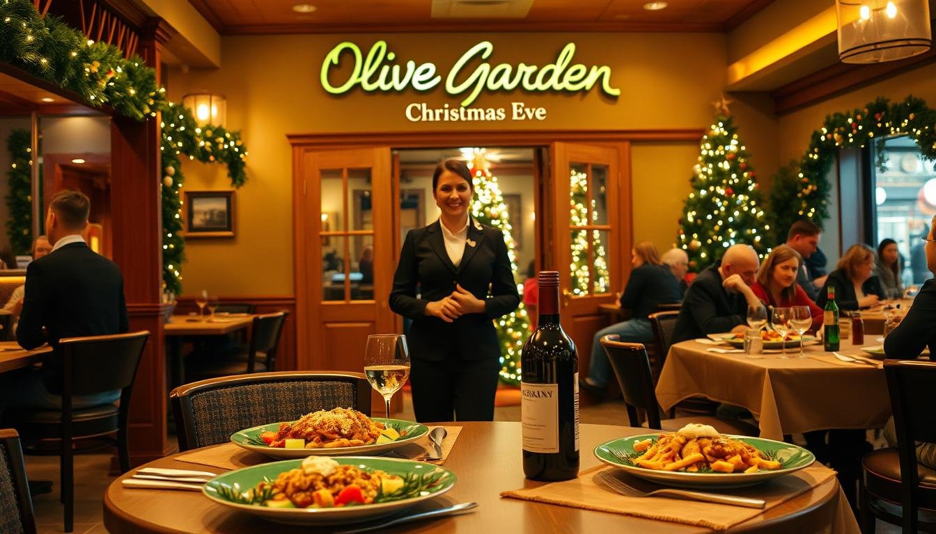 is olive garden open on christmas eve