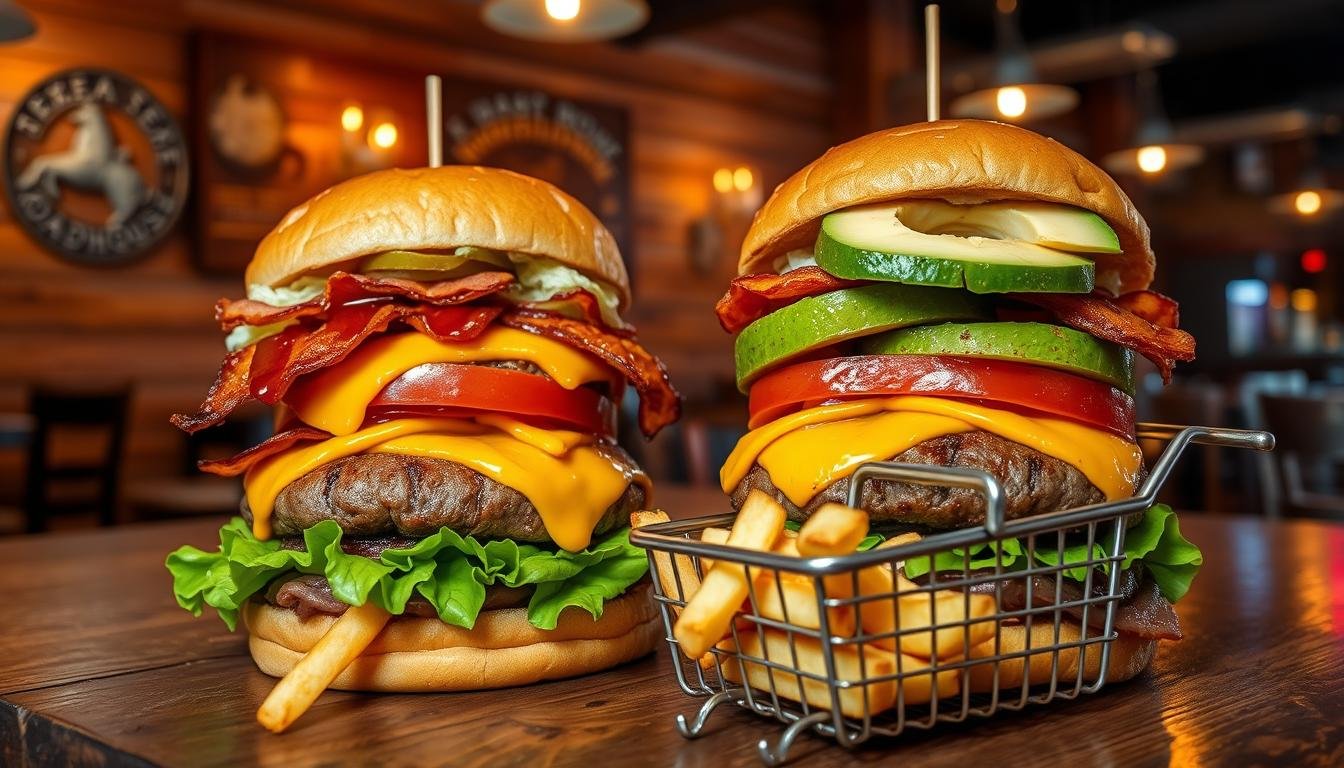 texas roadhouse burgers