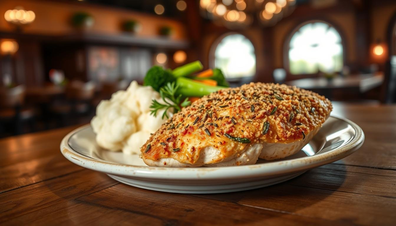 texas roadhouse herb crusted chicken
