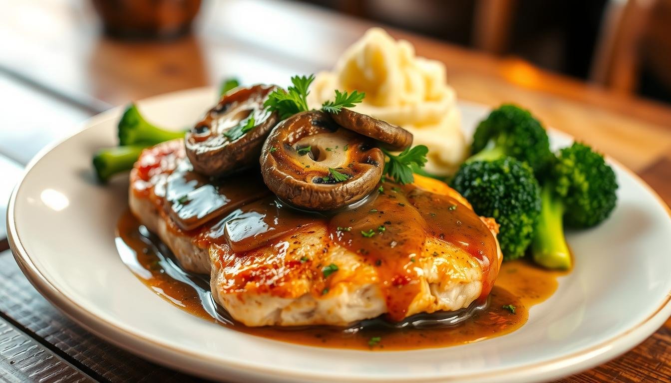 texas roadhouse portobello mushroom chicken​